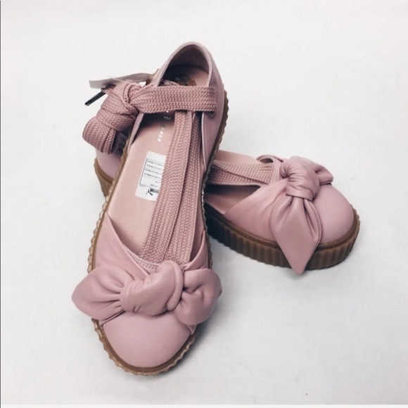 Puma Shoes - NWT Puma x Fenty by Rihanna bow creepers
